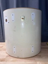 1980s LUDWIG Chicago Keystone Maple Hanging Tom 16” X 16” Drum Shell Bonham Deep