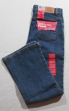 LEVI 517 FLARE STRETCH JEANS GIRLS SIZE 10 1/2 PLUS - BLUE - NWT