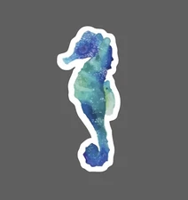 Sea Horse Sticker Ocean Creature Waterproof