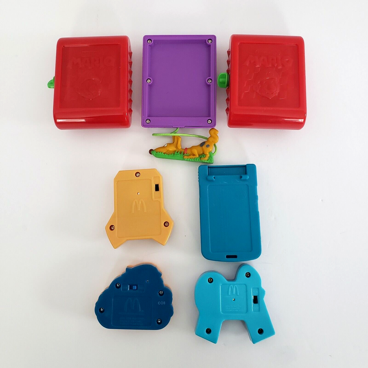 Lot Of 7 Fast Food Handheld Children's Games for Display