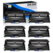 DR360 Black Drum Unit for Brother DR-360 HL-2140 2170W MFC-7340 MFC7840W 7440N