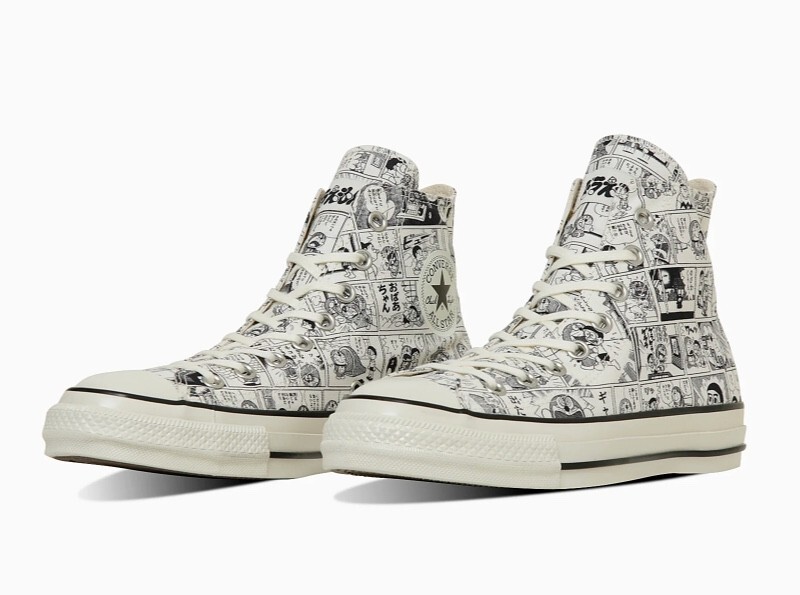 Converse All Star AGED CP HI Sneaker DORAEMON Color: Off White