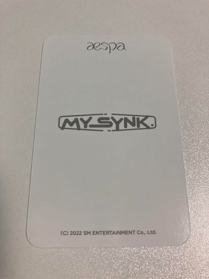 aespa Winter my synk MD AR Bonus Limited Tickets Trading aespa Winter my synk MD AR Bonus Limited Tickets Trading