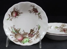 Johnson Brothers Harvest Time Brown Multicolor Lot of 3 Fruit Bowls