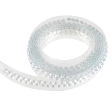 The Paper Studio GEMSTONES Self-Adhesive Bling Roll - CLEAR - 4mm x 24in