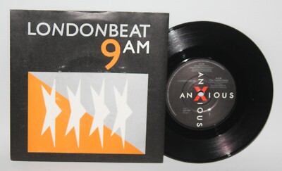 Londonbeat    9AM (The Comfort Zone) - 1988 Vinyl 7'' Single - ANX 008 - NM