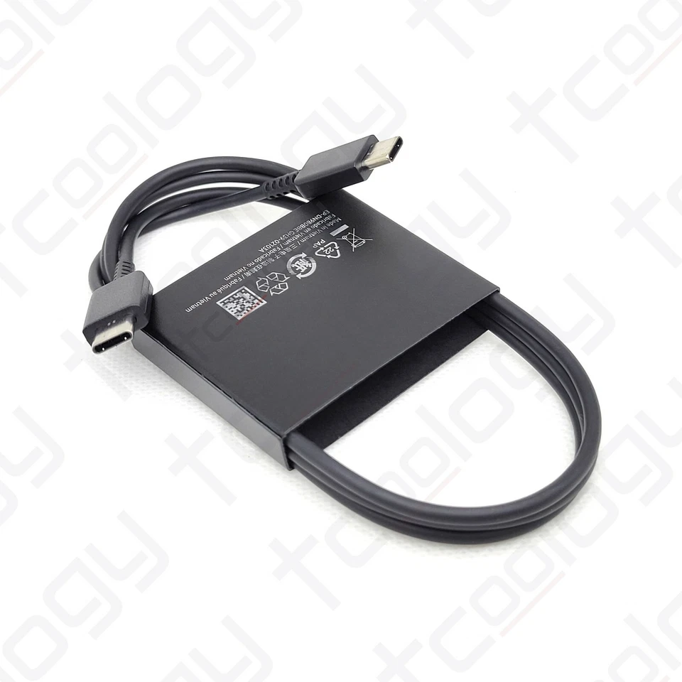 Cable de carga súper rápida USB-C a C original Samsung Galaxy S25 Series Foto 3 de 4
