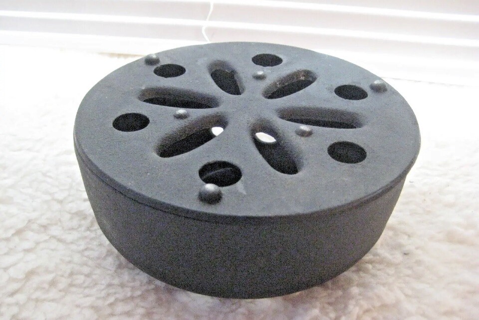 Teavana Cast Iron Tea Pot Warmer Tea Light Black 2 Pc 6 Inch eBay