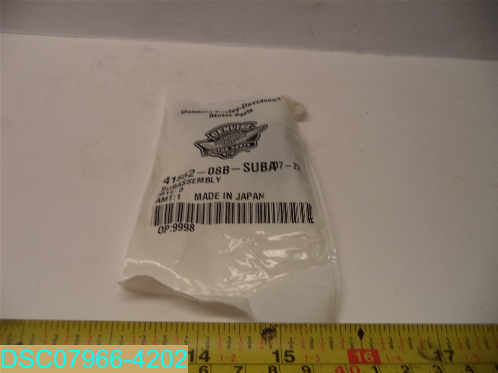Harley-Davidson Sub Assembly 41852-08B-SUBA | eBay