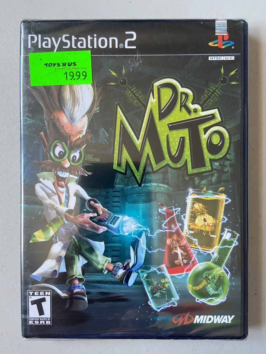 PS2ソフト PS2 Playstation 2 Dr. Muto Video Game Sealed Complete CIB
