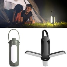 Luz LED Solar Camping Exterior Senderismo Tienda Lámpara Linterna USB Recargable