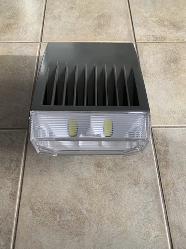 Lumark XTOR9ARL-347V Crosstour Maxx Wall Pack LED Light 5000K 76W Carbon Bronze