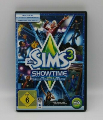 Die Sims 3  Showtime (PC/Mac, 2012, DVD-Box) Erweiterungspack