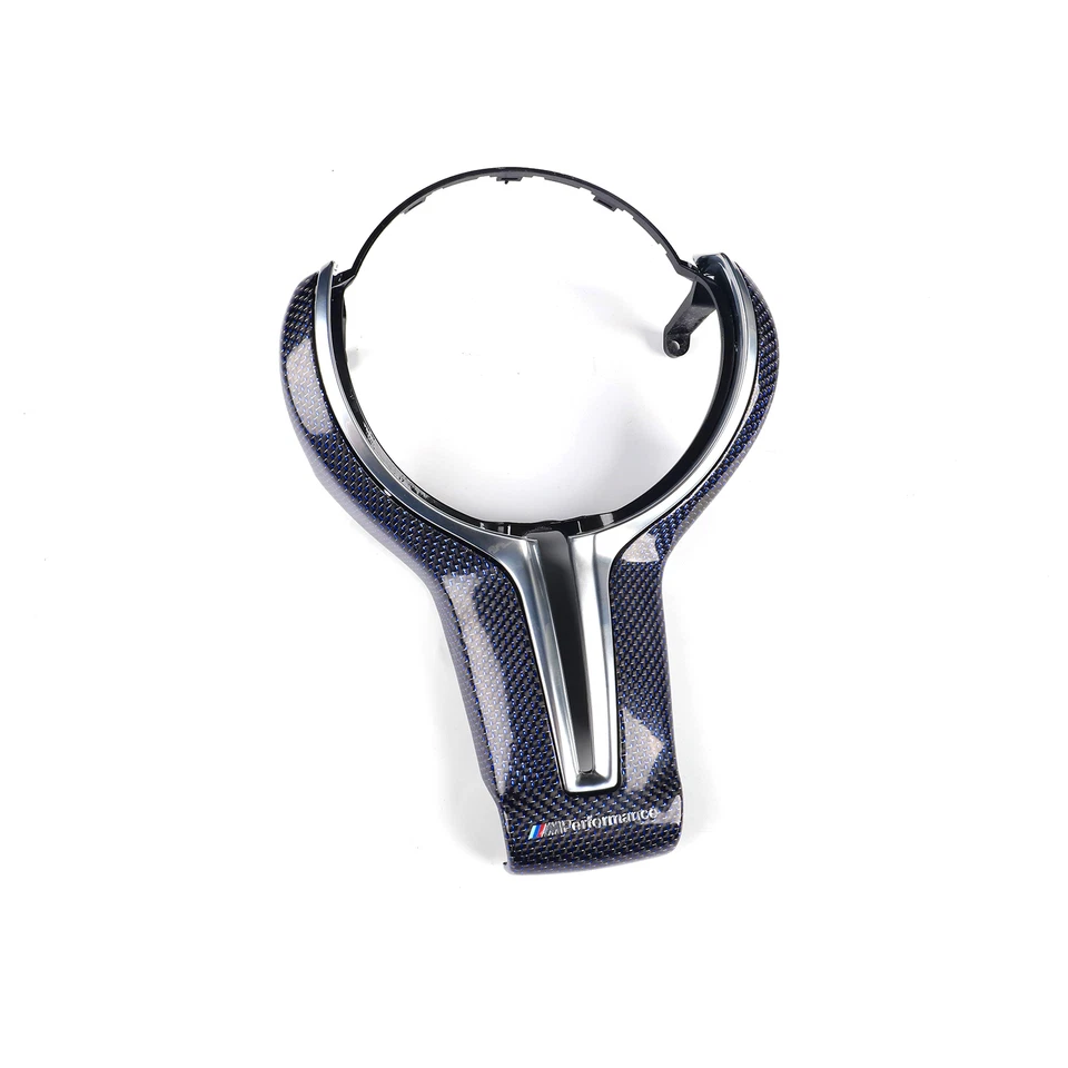 New Genuine Carbon Fiber Steering Wheel Replacement Cover for BMW M2 F87 2016-18 Foto 4 de 4