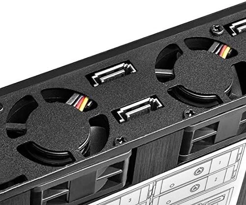 Silverstone SST-FS204B 4 x 2.5inch SAS/SATA Drives to 5.25inch Bay Front Storage - Image 3 of 4