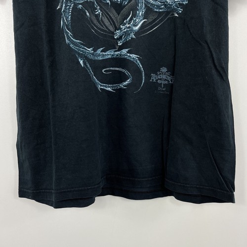 Vintage Alchemie Gothic Dyad T-Shirt großes Logo Drache Größe L - Bild 4 von 4