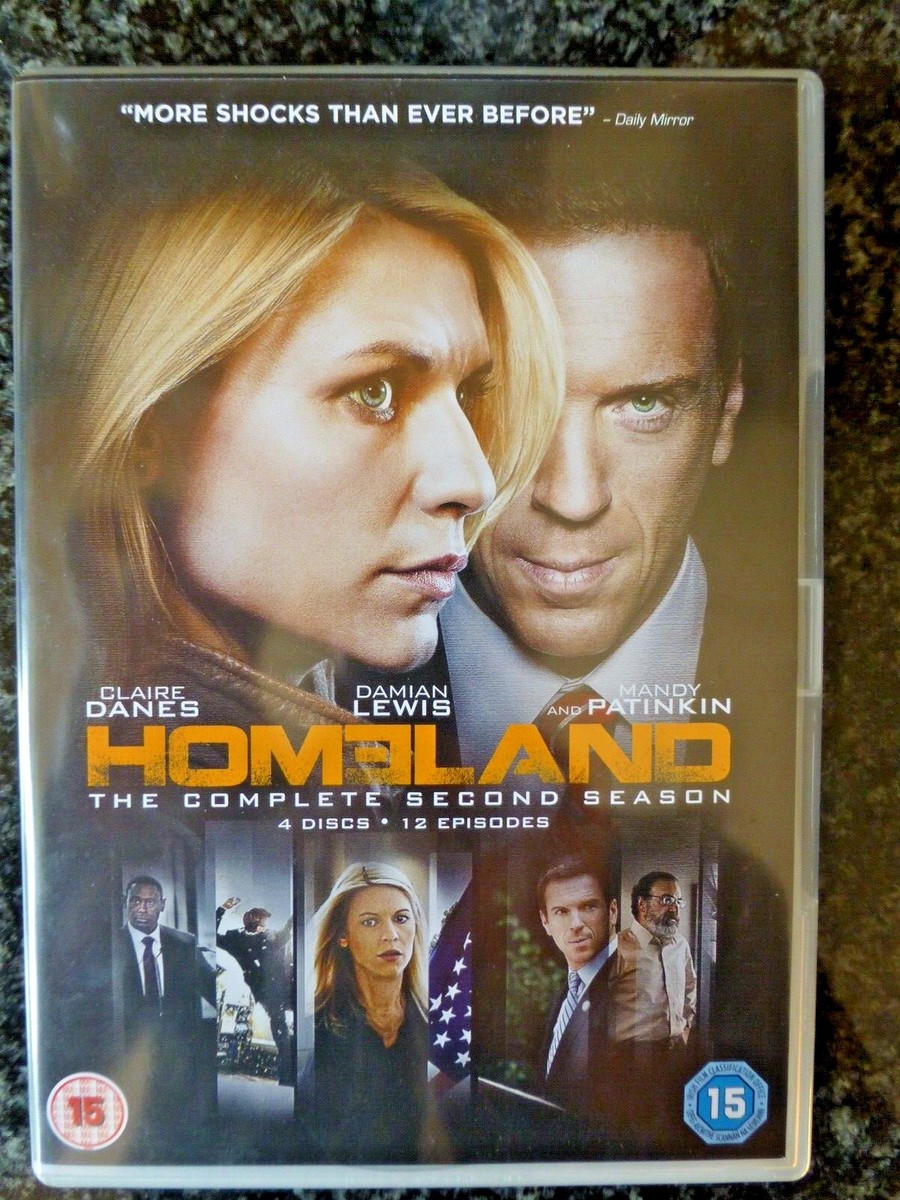 Homeland - Series / Season 2. 4 DVD Disc Box Set. Watched Once | eBay 