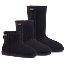 UGG Mini Short Tall Classic Boots Women's Men Australian Premium Sheepskin Wool