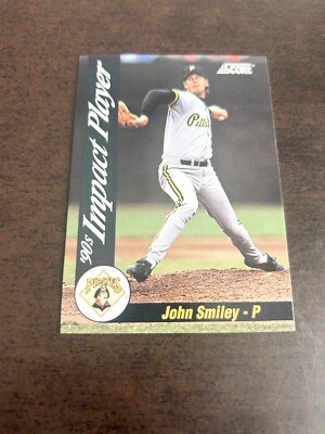 ⚾️1992 Score Impact Players John Smiley #79 C122 | eBay