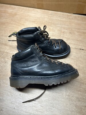 Chunky Doc Marten 8287 Air Wair Black Low Boot Size 3