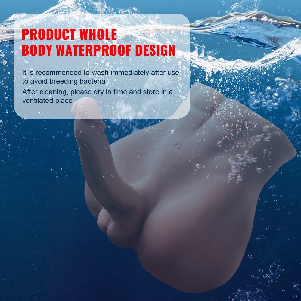 Huge Dildo Sex Toy Lifelike Male Body Torso Big Penis for Women Couple Sex toy