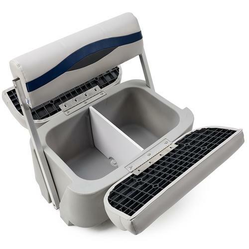 DeckMate Premium Flip Flop Pontoon Bench Seat - Bild 3 von 31