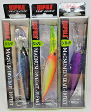 SET-RXP32 3pc Rapala Saltwater X-Rap XRMAG-10 10ft Magnum Dive Bait Fishing Lure