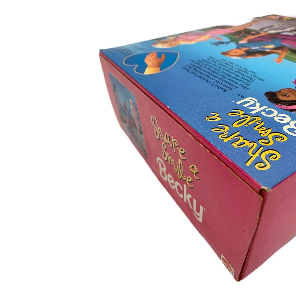 Figura Barbie Share A Smile Becky 1996 edición especial Japón Mattel como nueva Foto 4 de 4