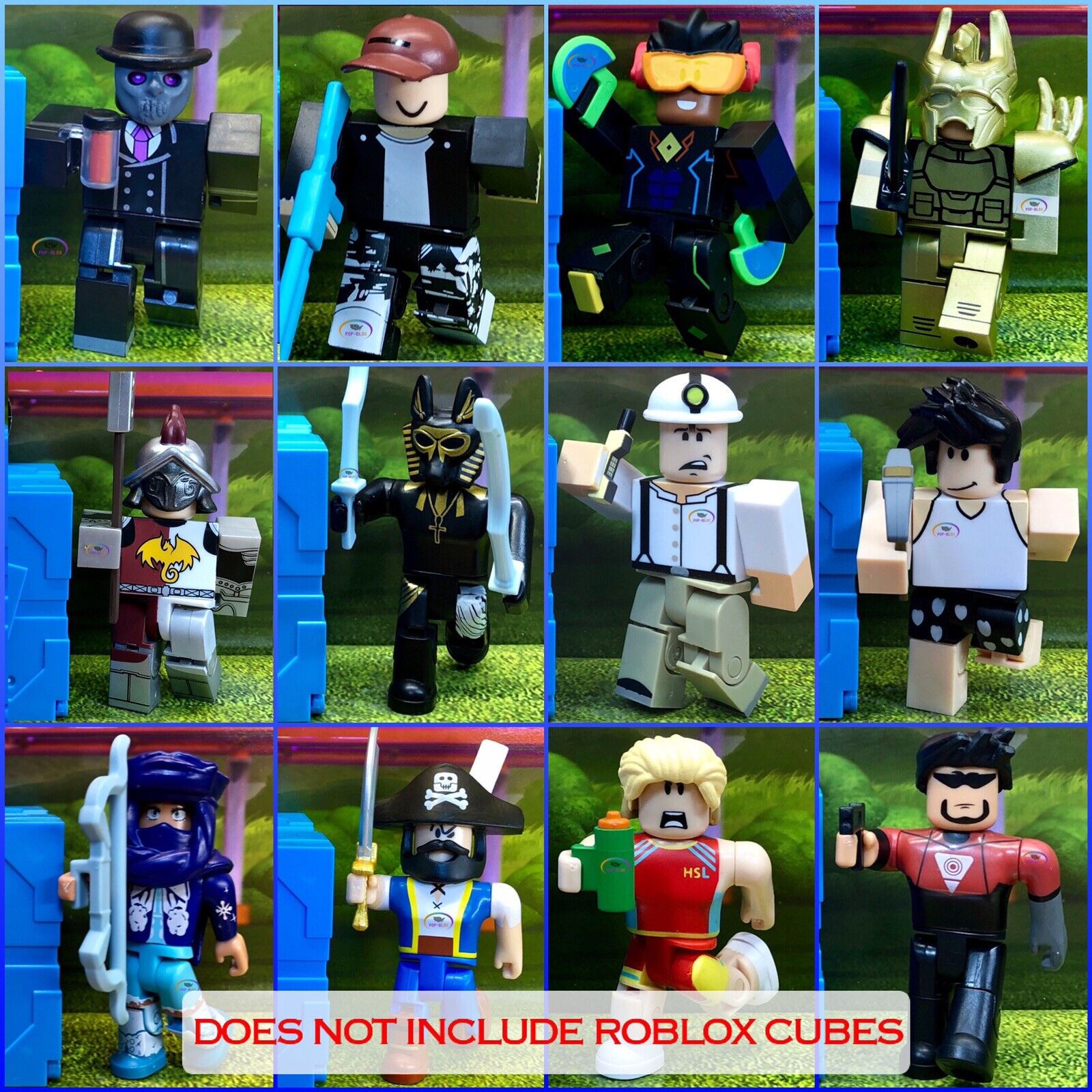 12 Roblox Celebrity Series 6 8 Figures Kids Toys Gift Set Lot NEW 22pc-No  Codes