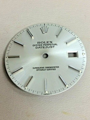 ORIGINAL ROLEX OYSTER PERPETUO DATEJUST CAL 3135 PLATA COLOR BLANCO - Imagen 3 de 5