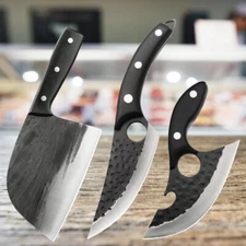 Multifunctional Boning Butcher's Chef Knife Kitchen Cleaver Fruit Slicing Knives