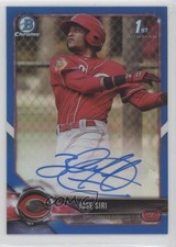 2018 Bowman Chrome Prospect Auto Blue Refractor /150 Jose Siri #CPA-JS Auto b2t