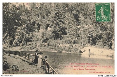 BAPP8-0731-66 - MOLITG-LES-BAINS - Electric Factory Walk and Water Intake