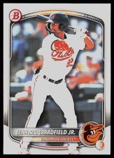 2025 Bowman Draft #BD-198 Enrique Bradfield Jr.