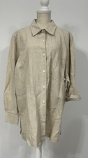 Unit Clothing Vintage Womans Collared Button Down Long Sleeve Shirt - 2XL - NWT