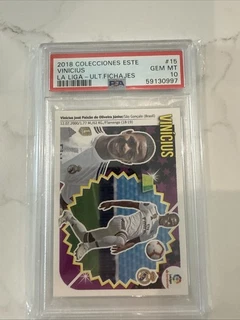 Vini Jr 2018 Panini Collections Este Psa 10 Rookie