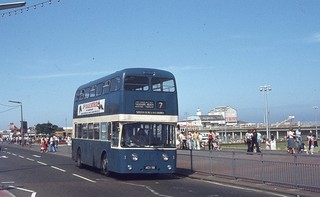 Orig Colour slide Great Yarmouth Leyland Atlantean AEX5B