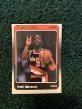 Fleer 1988-89 Terry Porter #96 Portland Trail Blazers Base Set Basketball Card