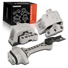 3PCS Engine Motor Mount and Transmission Mount Kit Compatible with Volkswagen