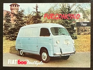 c.1960 Viotti FIAT 600 Multipla Furgocino Brochure