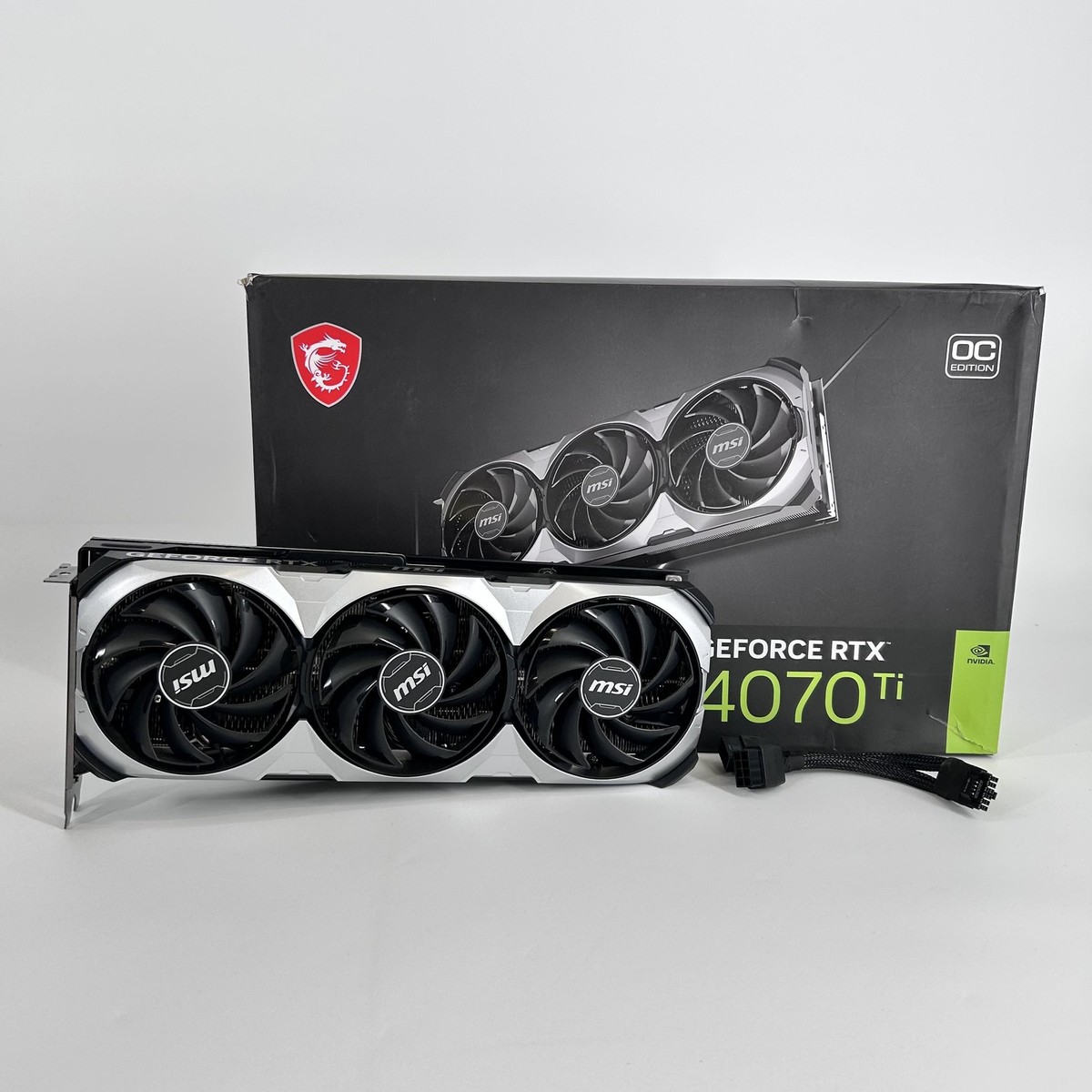 MSI Ventus 3X OC GeForce RTX 4070 Ti 12GB - Graphics Card