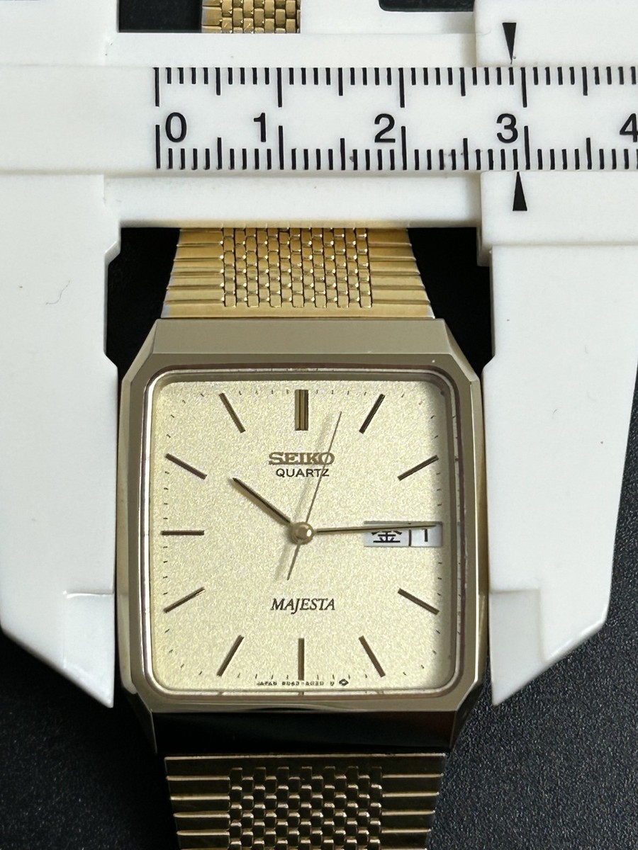 SEIKO WATCH MAJESTA 9063-5020 QUARTZ DAY DATE KANJI [Excellent] | eBay