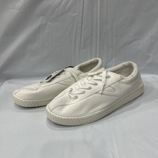 Tretorn Nylite Sneakers Women's US 9 White Canvas Comfort Casual Shoes EBS1121