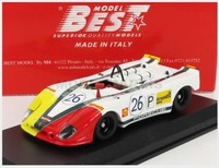 Best-Model 9828 Porsche 908/2 Flunder Spider N 26 Targa Florio 1970 G.Larrouss