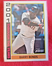 Topps 2025 Heritage Baseball Card Through the Years Insert Barry Bonds TTY-15