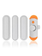 Hard Buttons Set Power / Volume / Mute Compatible For iPad Air 1 White 