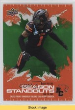 2025 Upper Deck CFL Season Standouts Green Garry Peters #81 READ 1g4p