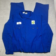 Workrite Nomex IIIA FR Coveralls Men's 60L Arc Flash ATPV 5.7 NFPA 2112 BP Patch