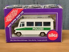 🚓 SIKU 2016 Modellauto Mercedes Polizei Mannschaftswagen weiss grün 📦 OVP