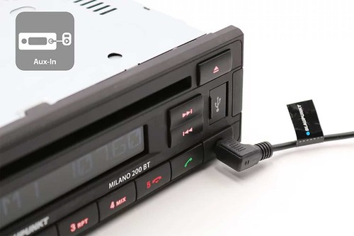 Blaupunkt MP3 USB CD Bluetooth AUX Autoradio für VW Golf V VI Touran Passat 3C C - Bild 7 von 9